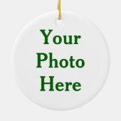 Décoration En Céramique Père Noël - Bagsquatch (Dos)