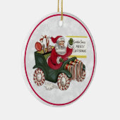 Décoration En Céramique Père Noël dit Joyeux Noël (Droite)