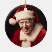 Décoration En Céramique Père Noël Joe Biden (Dos)