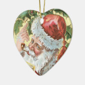 Décoration En Céramique Père Noël Little Helper (Gauche)