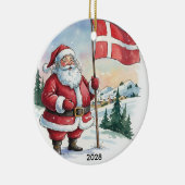 Décoration En Céramique Père Noël personnalisé au Danemark (Droite)