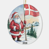 Décoration En Céramique Père Noël personnalisé au Danemark (Gauche)