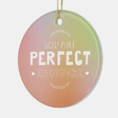 Décoration En Céramique Perfect as you are Self Love Meaning She (Gauche)