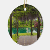 Décoration En Céramique Pergola De Wisteria (Gauche)