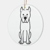 Décoration En Céramique Perro de Presa Canario (Gauche)