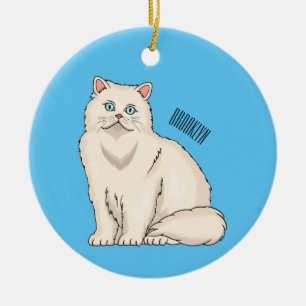 Décoration En Céramique Persian cat