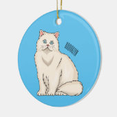 Décoration En Céramique Persian cat (Gauche)
