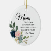 Décoration En Céramique Personalised Mother of the Bride Ceramic Ornament (Droite)