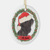 Décoration En Céramique Personalized Black Labrador (Droite)