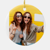 Décoration En Céramique Personalized Ceramic Ornament for Soul Sister (Dos)