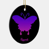 Décoration En Céramique Personalized Christmas Ornament Butterfly Cool (Droite)