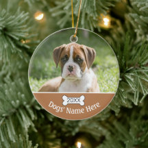 Personalized dog Dog Ornaments