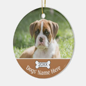Décoration En Céramique Personalized dog Dog Ornaments (Gauche)