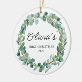 Décoration En Céramique Personalized Gift | Custom Name Holiday Keepsake  (Gauche)