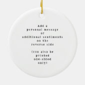 Décoration En Céramique Personalized Graduate Custom Name School Class Of (Dos)