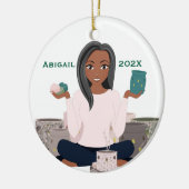 Décoration En Céramique Personalized Wax Warmer Woman Ceramic Ornament (Gauche)