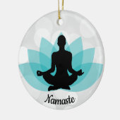 Décoration En Céramique Personalized Yoga Pose Ornament (Gauche)