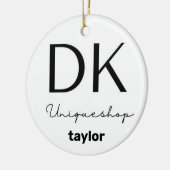 Décoration En Céramique Personnalisé (Gauche)