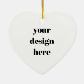 Décoration En Céramique Personnalisé (Devant)