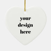 Décoration En Céramique Personnalisé (Dos)