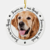 Décoration En Céramique Personnalisé 2 Photo Perte d'animal de compagnie S (Devant)