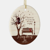 Décoration En Céramique Personnalisé Ceux Que Nous Aimons / Fils (Droite)