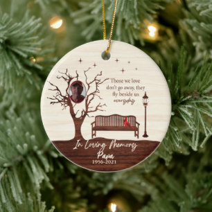 Décoration En Céramique Personnalisé Ceux Que Nous Aimons / Papa