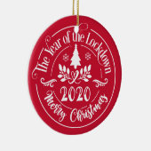 Décoration En Céramique Personnalisé Funny 2020 Noël mémorable (Droite)