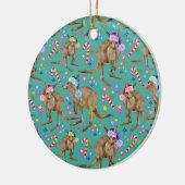 Décoration En Céramique Personnalisé Joli Noël Kangaroo (Gauche)