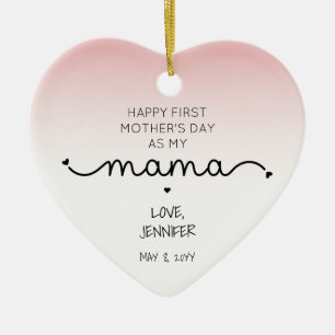 Décoration En Céramique Personnalisé Première Fête des Mères Nouveau Mama 