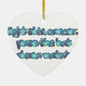 Décoration En Céramique Personnaliser (Devant)