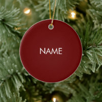 Personnaliser avec nom, texte minimaliste marron b
