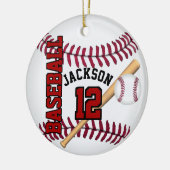 Décoration En Céramique Personnaliser ⚾ baseball (Gauche)