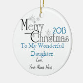 Décoration En Céramique Personnalisez l'ornement religieux de thème (Gauche)