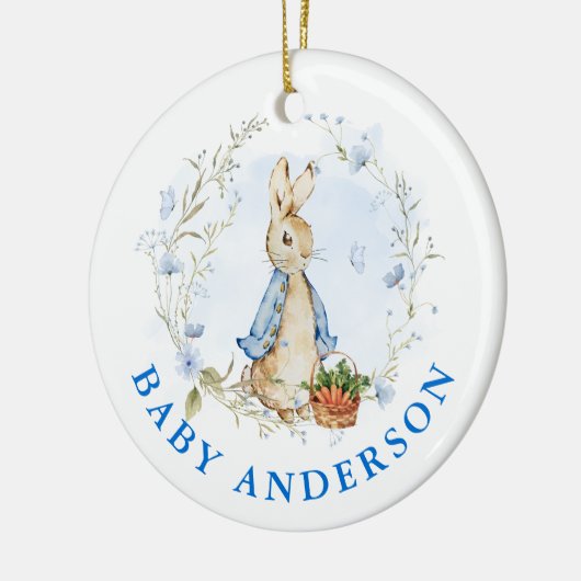 Décoration En Céramique Peter Rabbit Baby Coming Soon (Gauche)