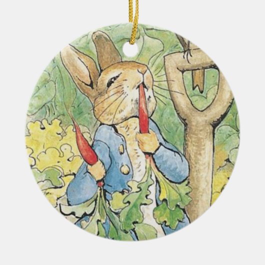 Décoration En Céramique Peter Rabbit In The Garden - Beatrix Potter (Devant)