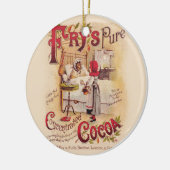 Décoration En Céramique Petit cacao à chapeau rouge (Gauche)