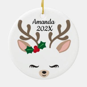 Décoration En Céramique Petit renne personnel