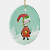 Décoration En Céramique Petite fille elfe (Droite)