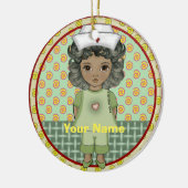 Décoration En Céramique Petite fille noire (Gauche)