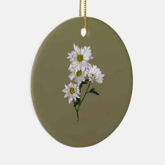 Décoration En Céramique Petite marguerite levrette (Droite)