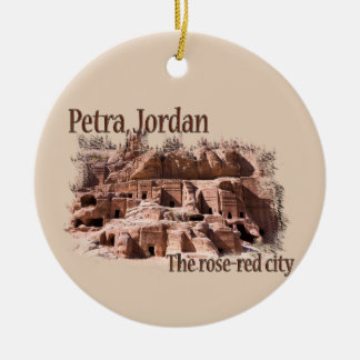 Décoration En Céramique Petra : Rose Red City