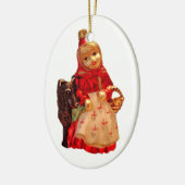 Décoration En Céramique Peu de capuchon rouge (Gauche)