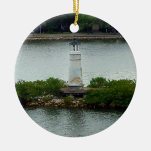 Décoration En Céramique Peu de phare (Devant)