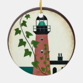 Décoration En Céramique Phare (Dos)