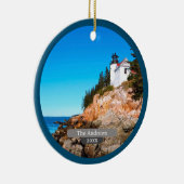 Décoration En Céramique Phare de Bass Harbour Acadia (Droite)