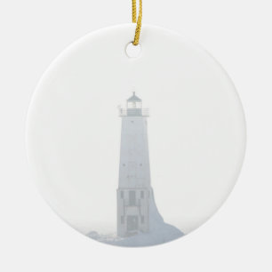 Décoration En Céramique Phare de Franklin North Breakwater
