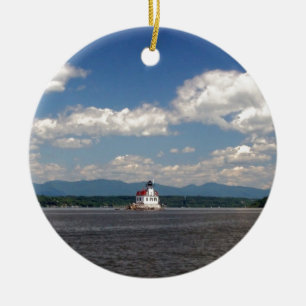 Décoration En Céramique Phare de la rivière Hudson