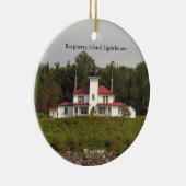 Décoration En Céramique Phare de Raspberry Island (Droite)