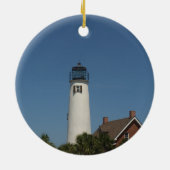 Décoration En Céramique Phare de St George Island sur une (Dos)
